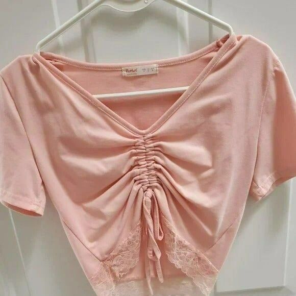 ROMWE JUNIORS CROP TOP SIZE SMALL - Picture 1 of 4